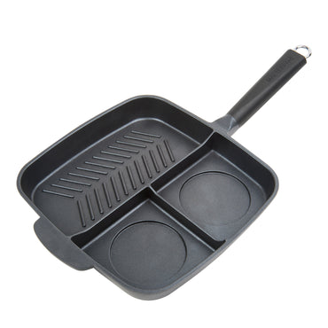 Divided Frying Pan Grill Pan Non Stick Egg Pans Fried Egg Pan