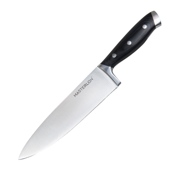 MASTERPAN Chef's Knife With Stainless Steel blade & Cover, 8" (20cm)