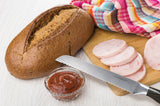 Masterlon Knife with bread, sauce and ham