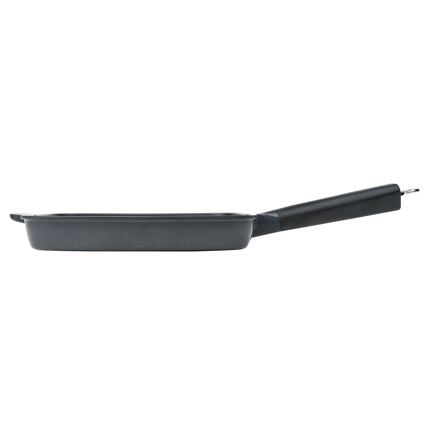 MasterPan Non-Stick Cast Aluminium 2-Section Meal Skillet 11 Black