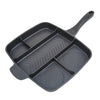 MASTERPAN Nonstick 5-Section Grill & Griddle Skillet, 15