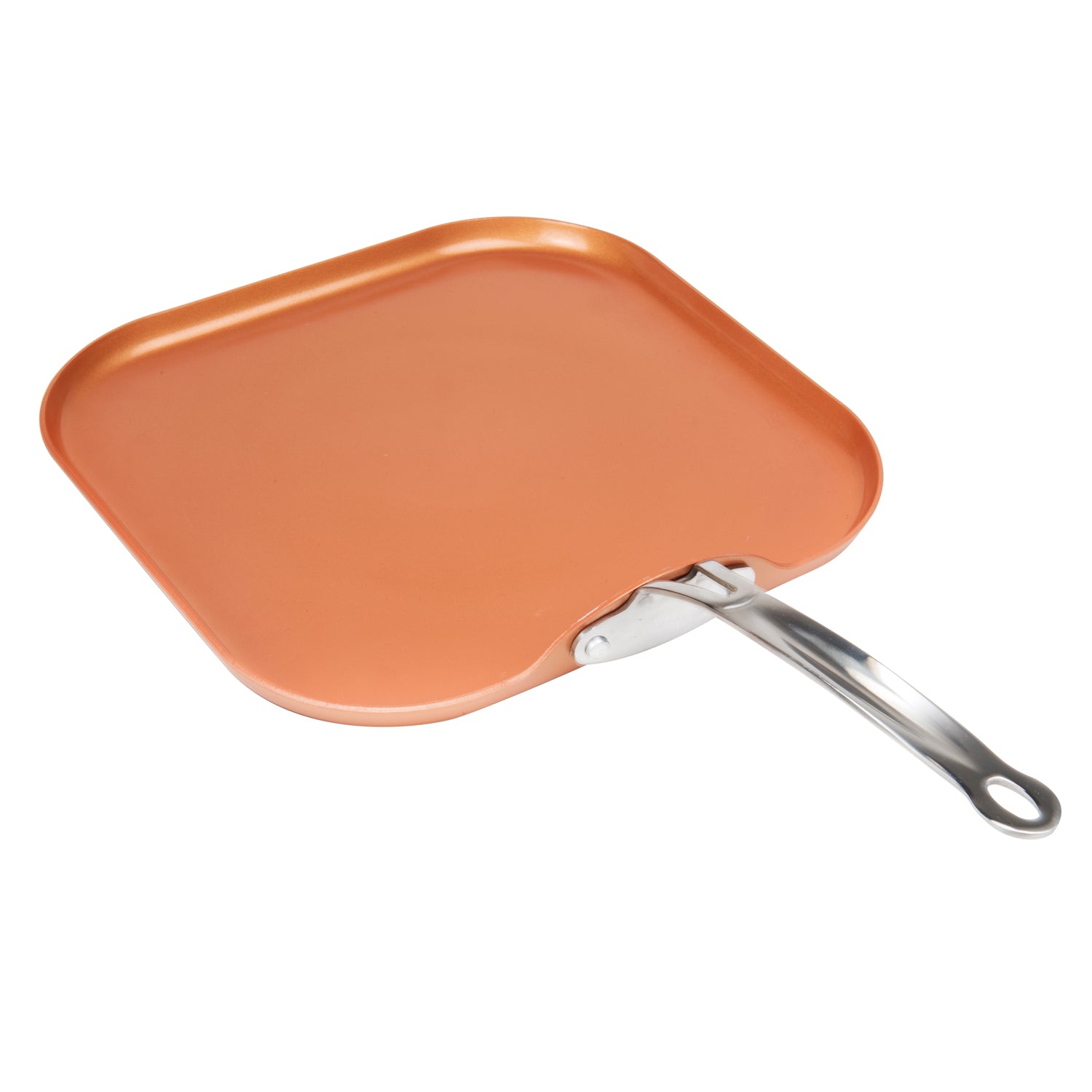 MasterPan Original Copper 11 Non-Stick Griddle Pan