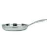 3-PLY FRY PAN & SKILLET STAINLESS STEEL & ALUMINUM SCRATCH-RESISTANT, 11