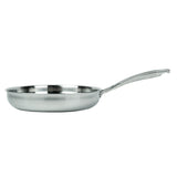 3-PLY FRY PAN & SKILLET STAINLESS STEEL & ALUMINUM SCRATCH-RESISTANT, 11"