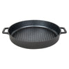 MASTERPAN Nonstick Stovetop Oven Grill Pan & Stainless Steel Lid, Black 12