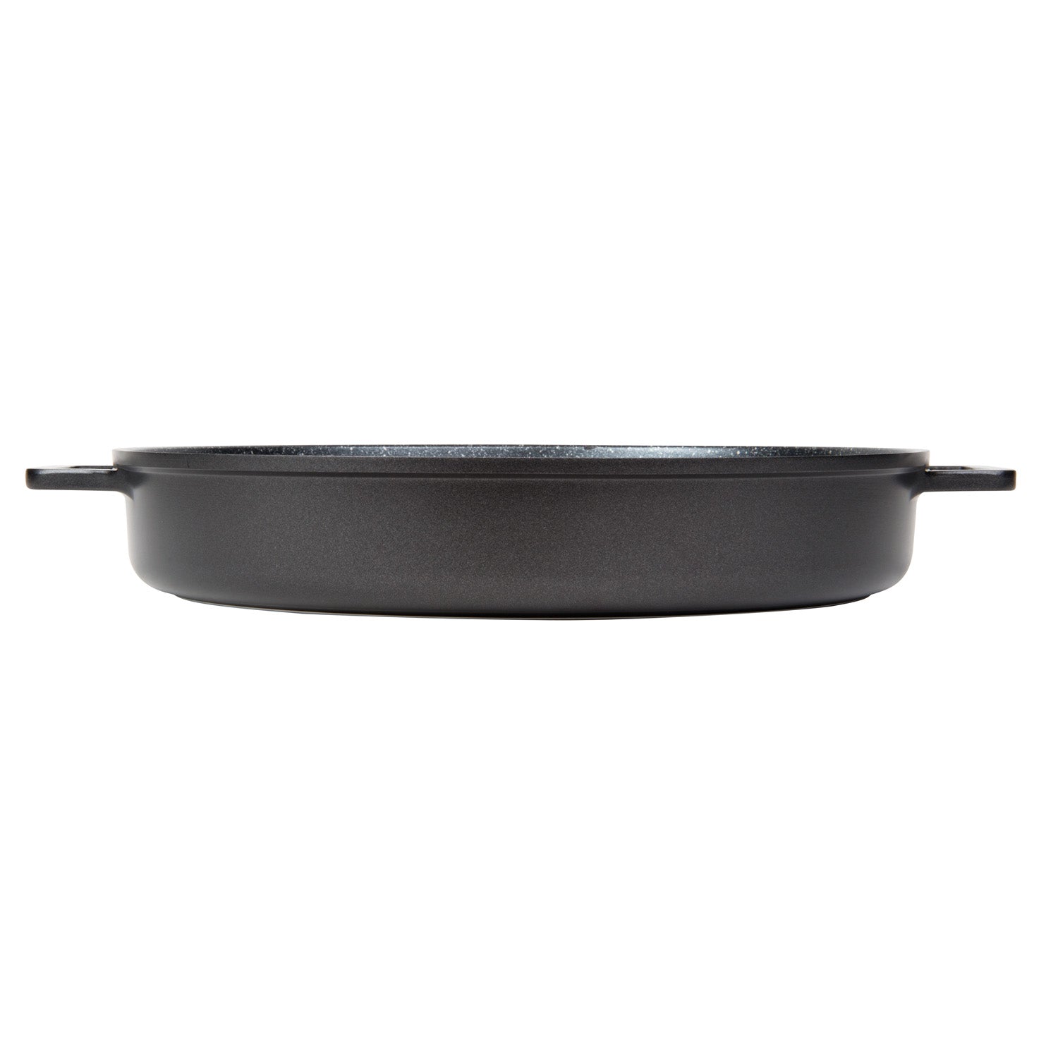 MasterPan MP-178 10 in. Grill Pan & Healthy Ceramic Non-Stick Aluminium Cookware with Bakelite Handle