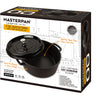 MASTERPAN Nonstick Dutch Oven, Black 7 Qt. 11
