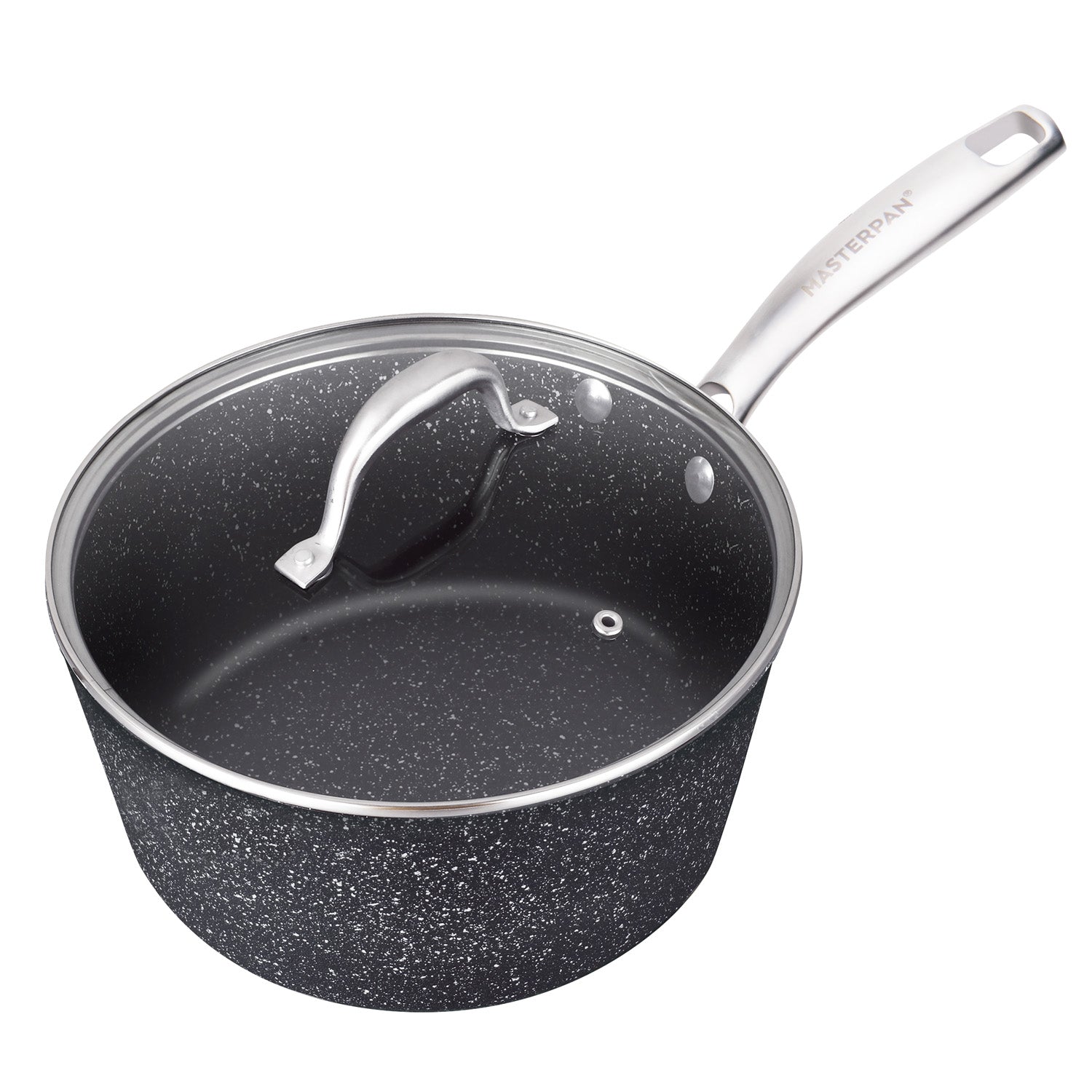 Crepe Pan, Handle Non-stick Pot Fits Stainless Steel Silvery Pan