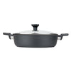 Products 5 QT. SAUTE & SAUCE PAN WITH GLASS LID AND ERGONOMIC HELPER HANDLE