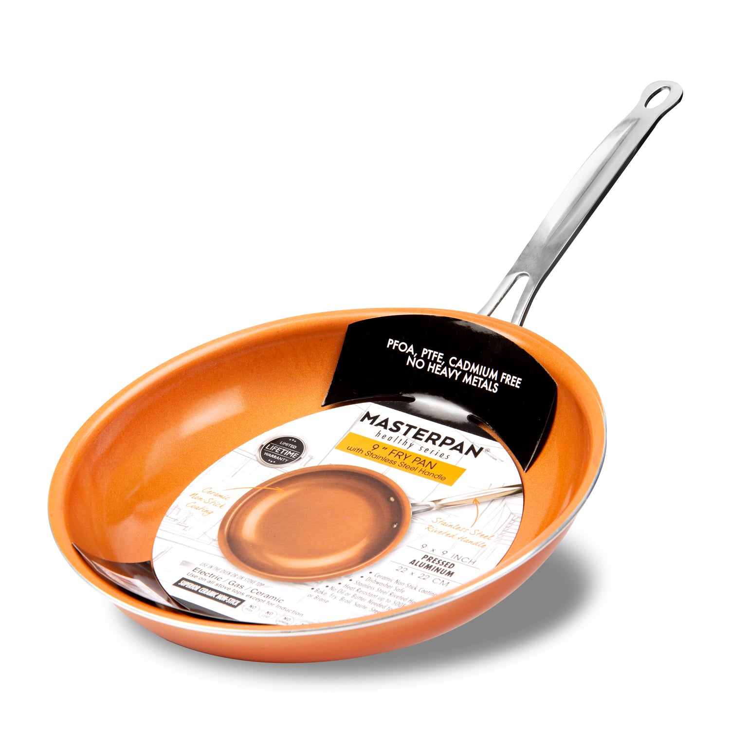 Small Frying Cooking Pan No Sticky Set Egg Pans Nonstick Skillet Induction  Pot Ceramic Coating Copper