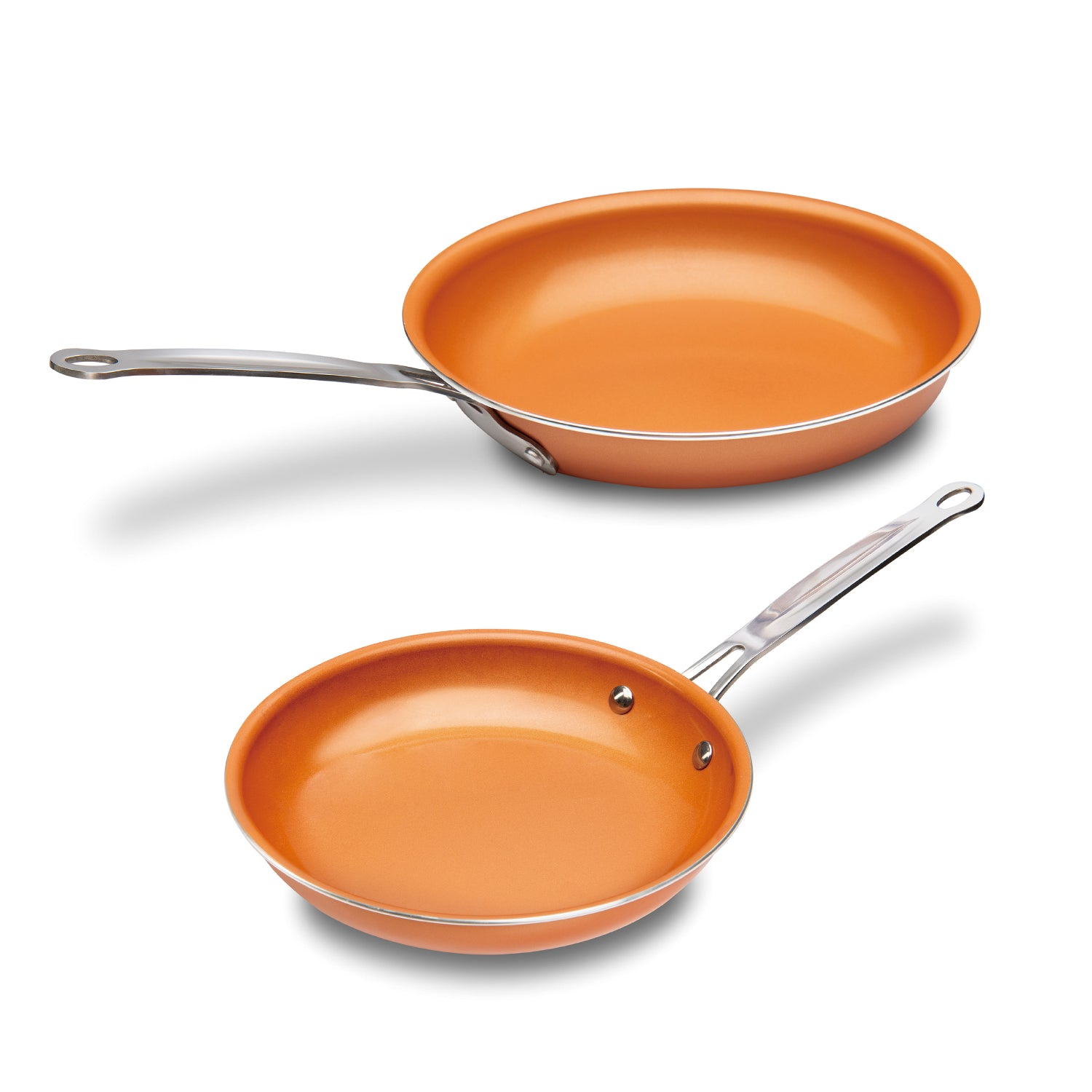 Brentwood Induction Copper Frying Pan with Non-Stick Ceramic Coating -  20587824