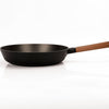 FRY PAN & SKILLET NON-STICK CAST ALUMINUM WITH DETACHABLE HANDLE, 12.6