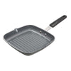 GRILL PAN, NON-STICK ALUMINIUM COOKWARE WITH STAINLESS STEEL CHEF’S HANDLE, 10” (25cm)