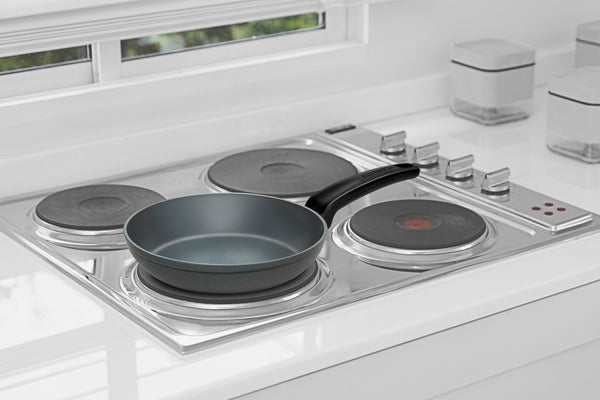 3 PACK BUNDLE - 11" CREPE PAN + 8" FRY PAN + 9.5" FRY PAN, WITH BAKELITE HANDLE, CAST ALUMINUM WITH SUPERIOR CERAMIC PTFE FREE NON-STICK