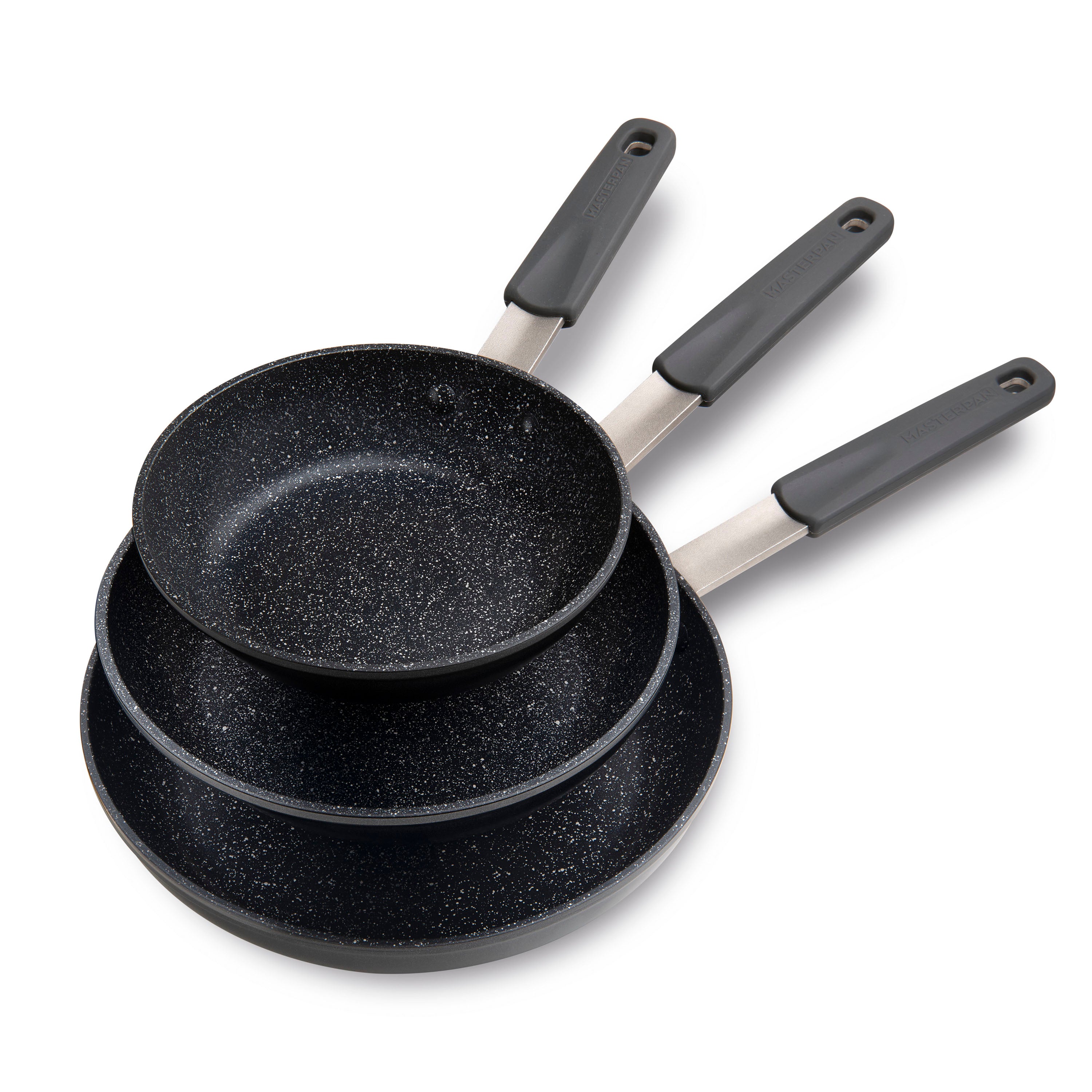 Frying Pan with Lid Non-Stick Granite Small Frying Pan Wok
