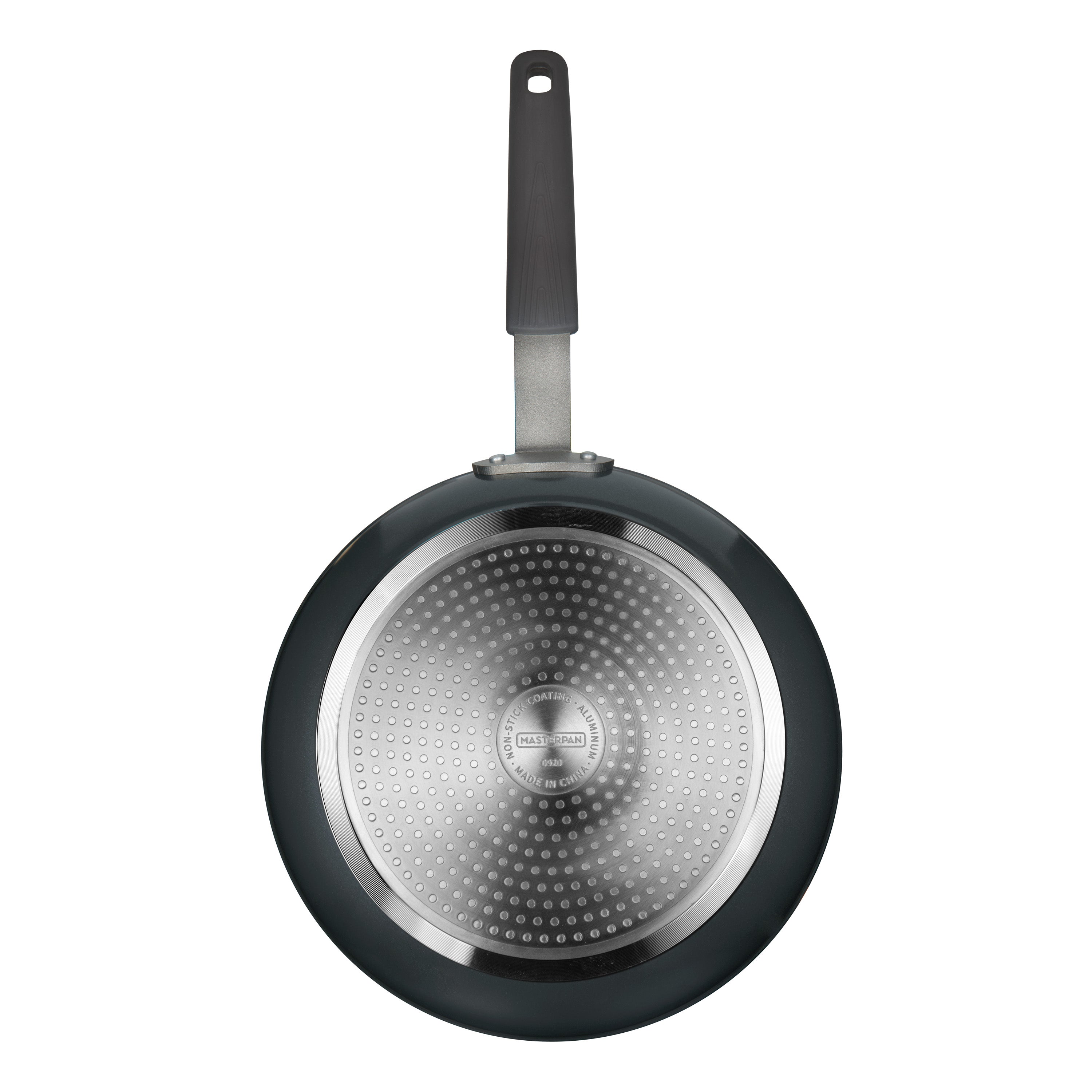 MasterPan MP-155 10 in. Non-Stick Aluminium Cookware Grill Pan with Stainless Steel Chefs Handle