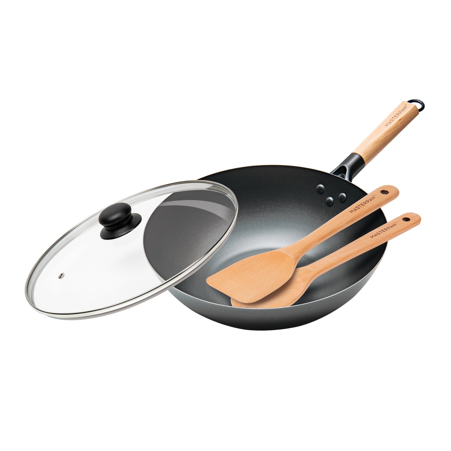 Ginkgo Japanese Wok, Nonstick Carbon Steel, 2 Sizes on Food52