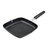 MASTERPAN Nonstick Grill Pan with Silicone Grip, 10" (25cm)