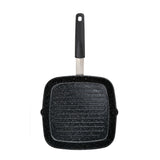 MASTERPAN Nonstick Grill Pan with Silicone Grip, 10" (25cm)