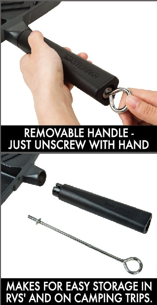 Removable handle instruction of GRILL & GRIDDLE SKILLET, 11